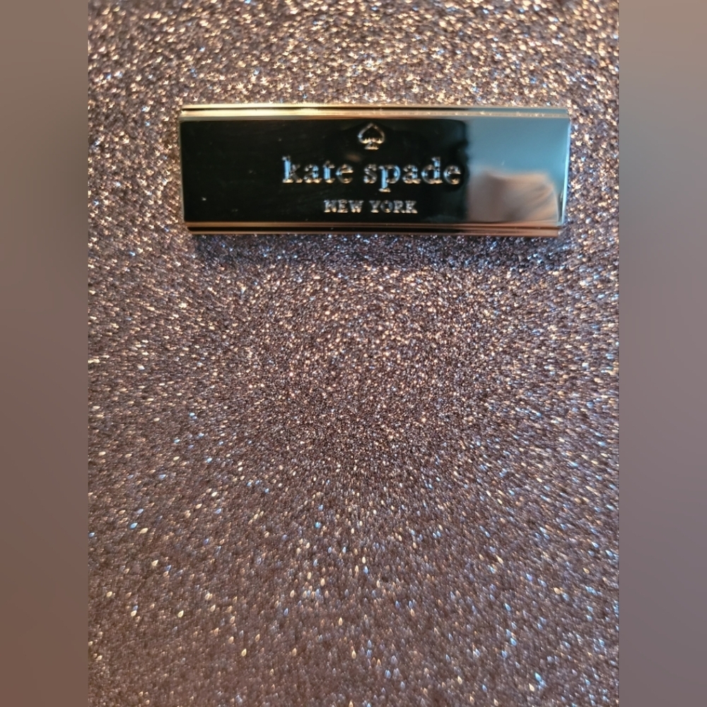 Kate Spade Purple Glitter Tote Bag - Picture 7 of 9